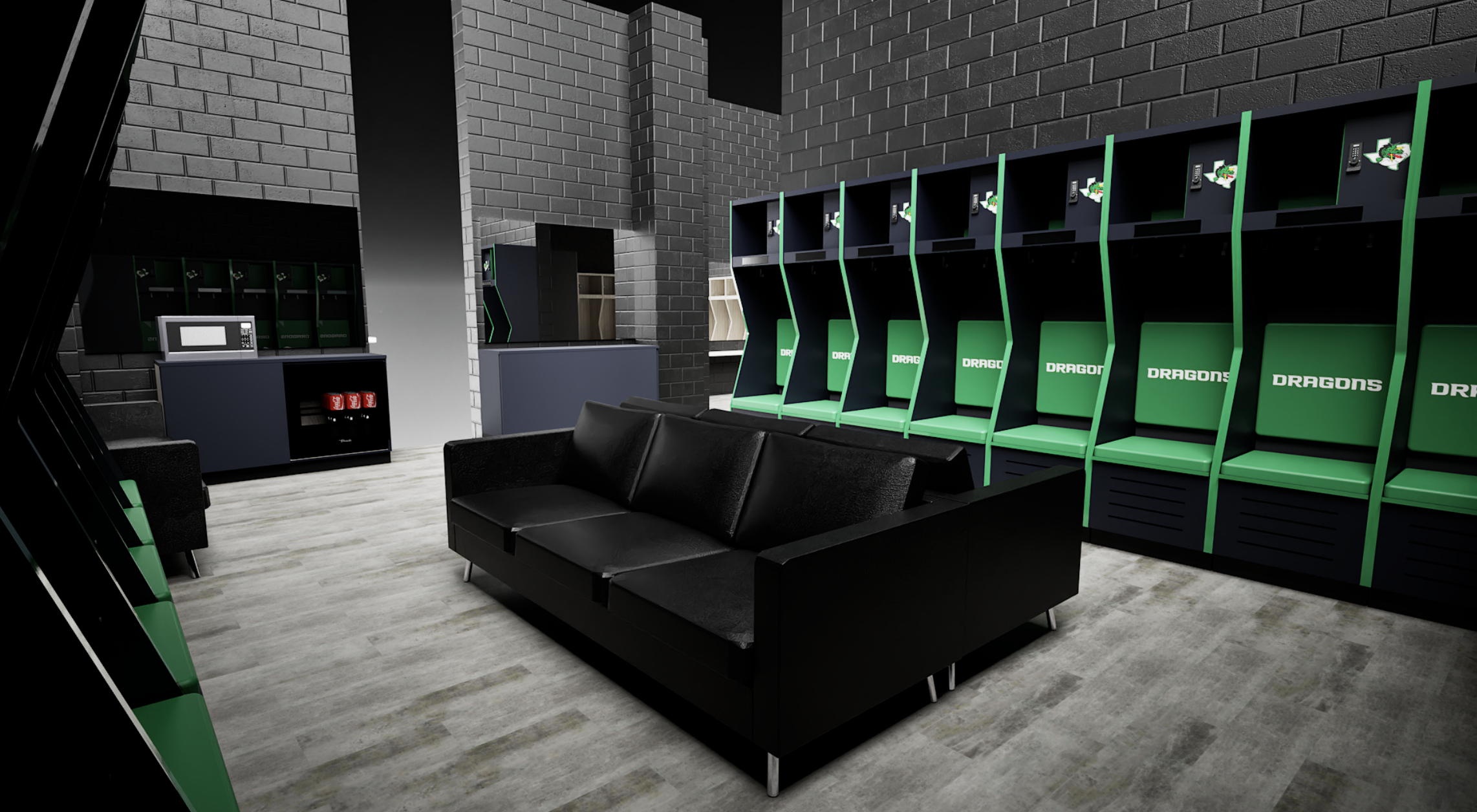 Varsity Locker Room — View 3